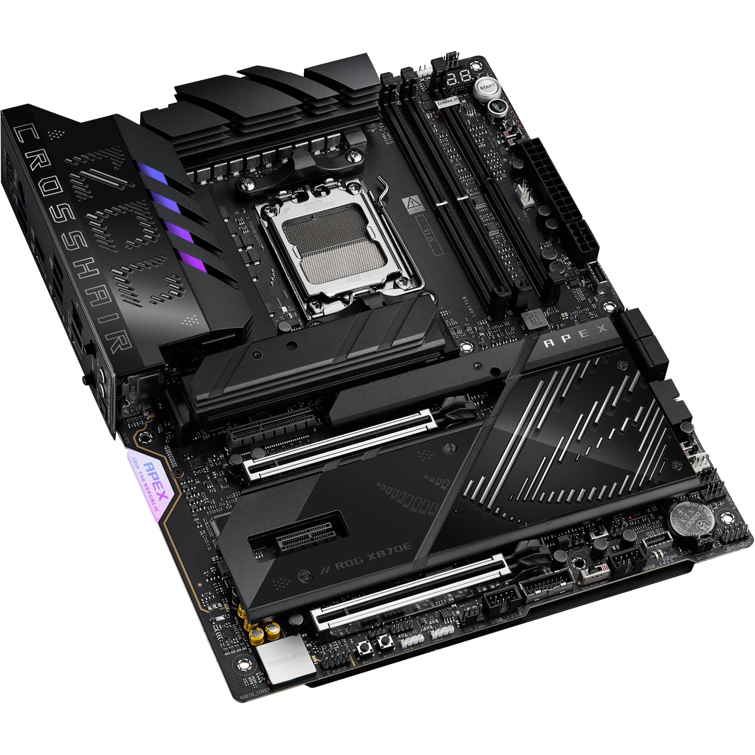 Pllakë Amë MB AMD MB ASUS ROG CROSSHAIR X870E APEX (AMD.AM5.DDR5.ATX) - Figura 4