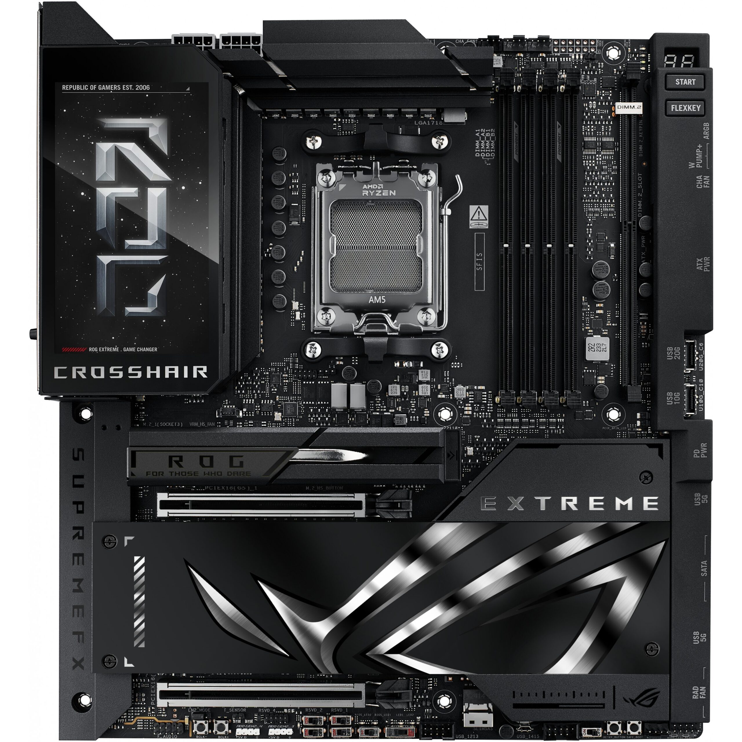 Pllakë Amë MB Intel MB ASUS ROG CROSSHAIR X870E EXTREME (AMD.AM5.DDR5.E-ATX) - Figura 2