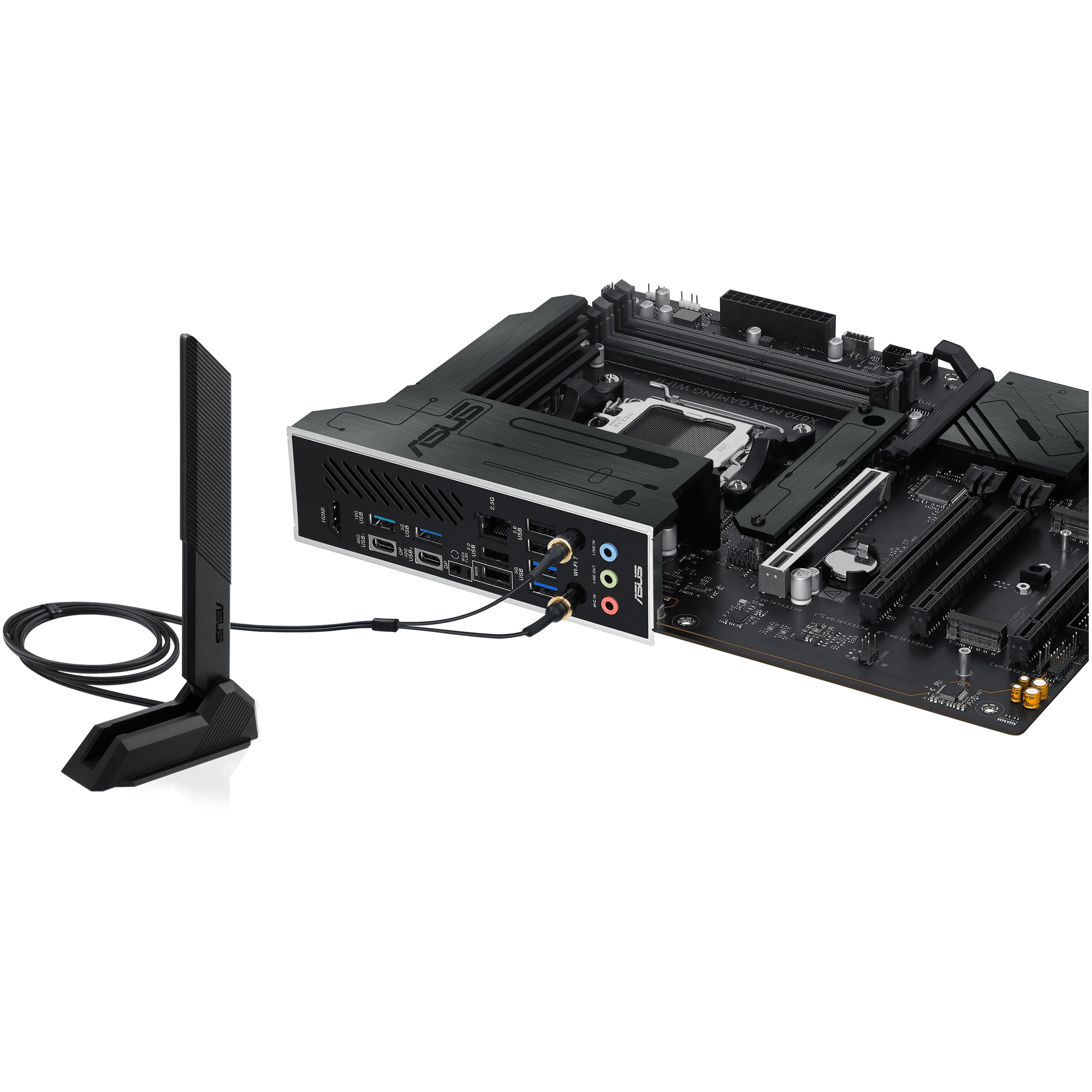 Pllakë Amë MB AMD MB ASUS X870 MAX GAMING WIFI7 (AMD.AM5.DDR5.ATX) - Figura 3