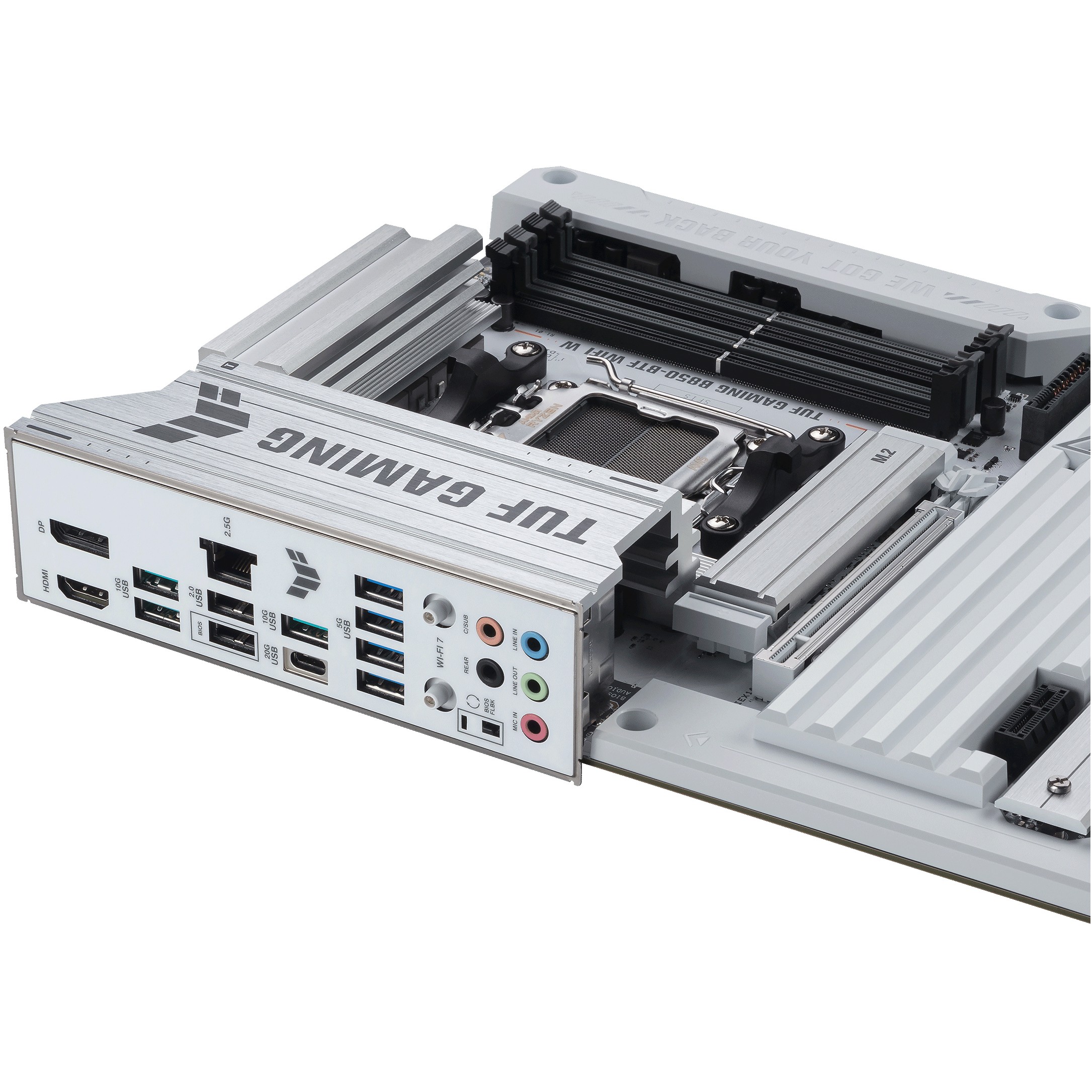 Pllakë Amë MB Intel MB ASUS TUF GAMING B850-BTF WIFI W - Figura 4