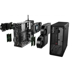 Kompjuter pune Lenovo ThinkStation P3 Ultra i9-14900 2x32/1TB 2000ADA W11P