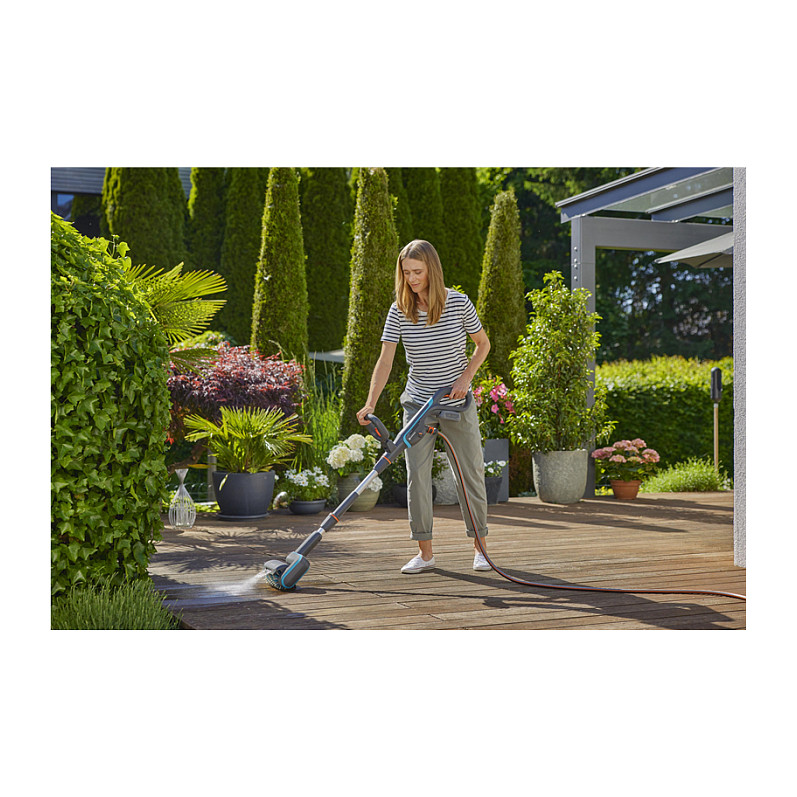 Furçë Pastruese - Gardena Akku-Multi-Rein AquaBr Univ 04 P4A Set 2.5Ah/18V - Figura 4