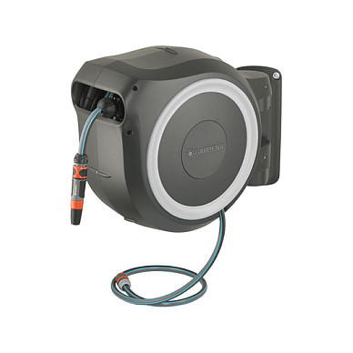 Kutia për Tub - Gardena Wall-mounted hose box RollUp L, 30 m