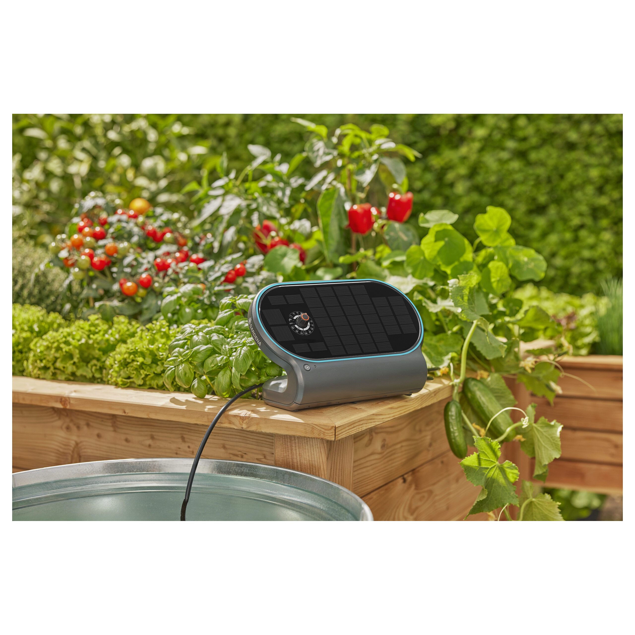 Sistem Ujitjeje me Energji Diellore Gardena AquaBloom L Set - Figura 2