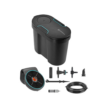 Set Ujitjeje me Rezervuar - Gardena AquaBloom Set inkl. Wasserbehälter