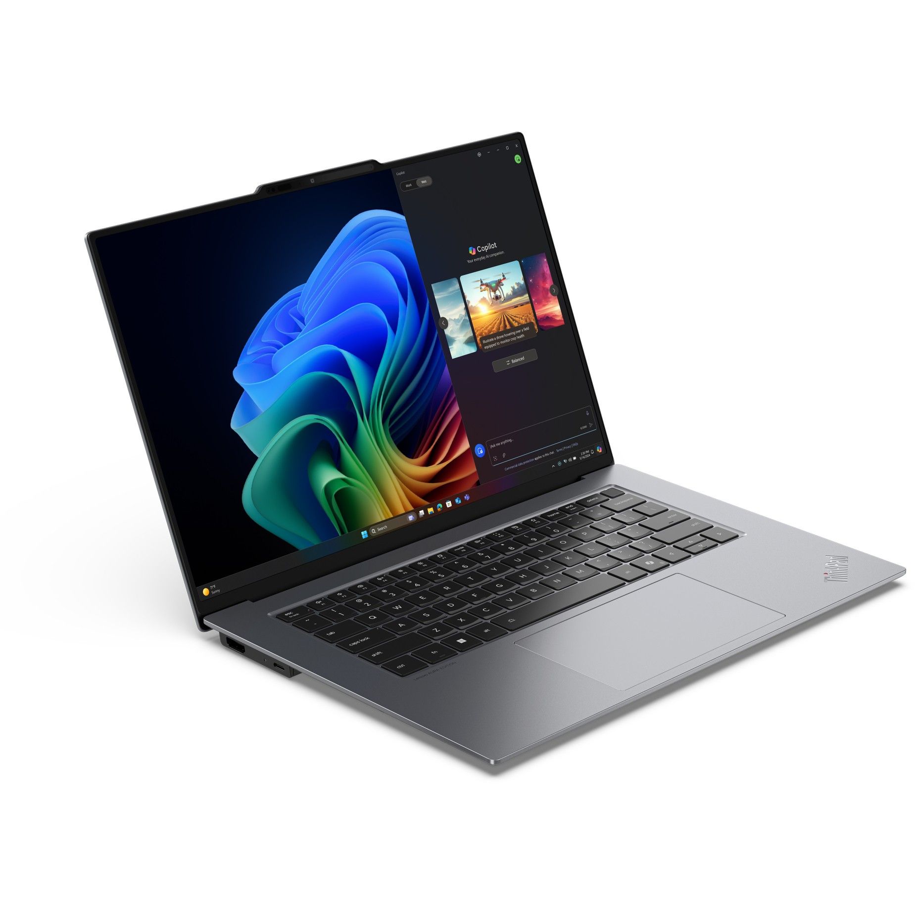 Laptop Lenovo ThinkPad X9-15 G1 / Ultra7-258V / 32GB LPDDR5 / 1TB / 15.3" 2.8K OLED / Intel Arc Graphics 140V - Gri - Figura 5