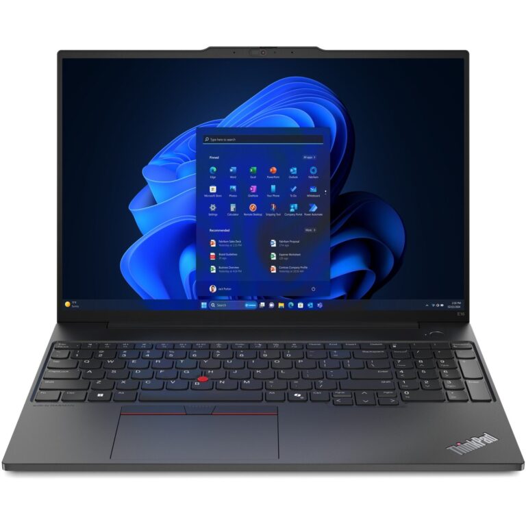 Laptop Lenovo ThinkPad E16 AMD G2 / R5-7535HS / 32GB DDR5 / 1TB / 16" WUXGA IPS / AMD Radeon 660M /Zezë