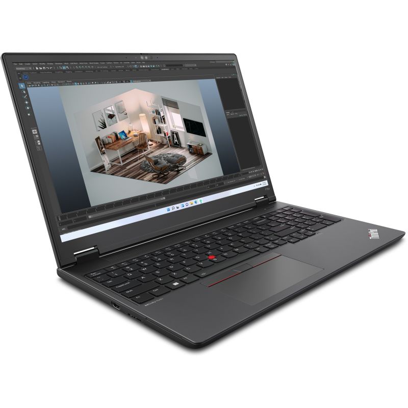 Laptop Lenovo ThinkPad P16v AMD G1 / Ryzen 7 7840HS / 32GB DDR5 / 1TB / 16" WUXGA IPS / RTX A500 4GB / Gri - Figura 5