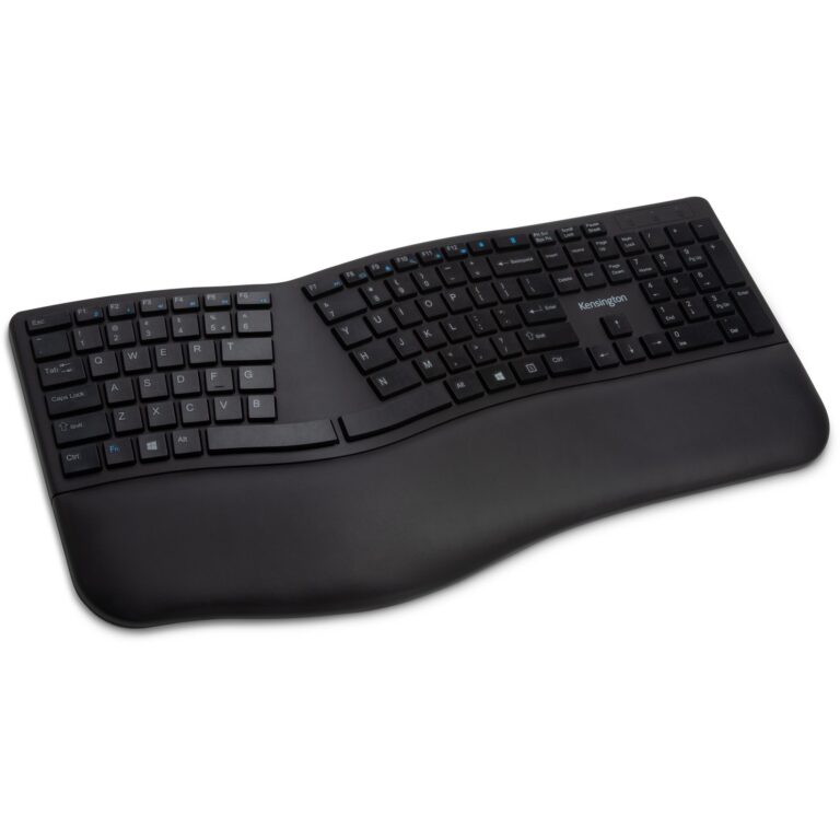 Tastierë pa kabllo Kensington Pro Fit Ergo / QWERTZ - Zezë