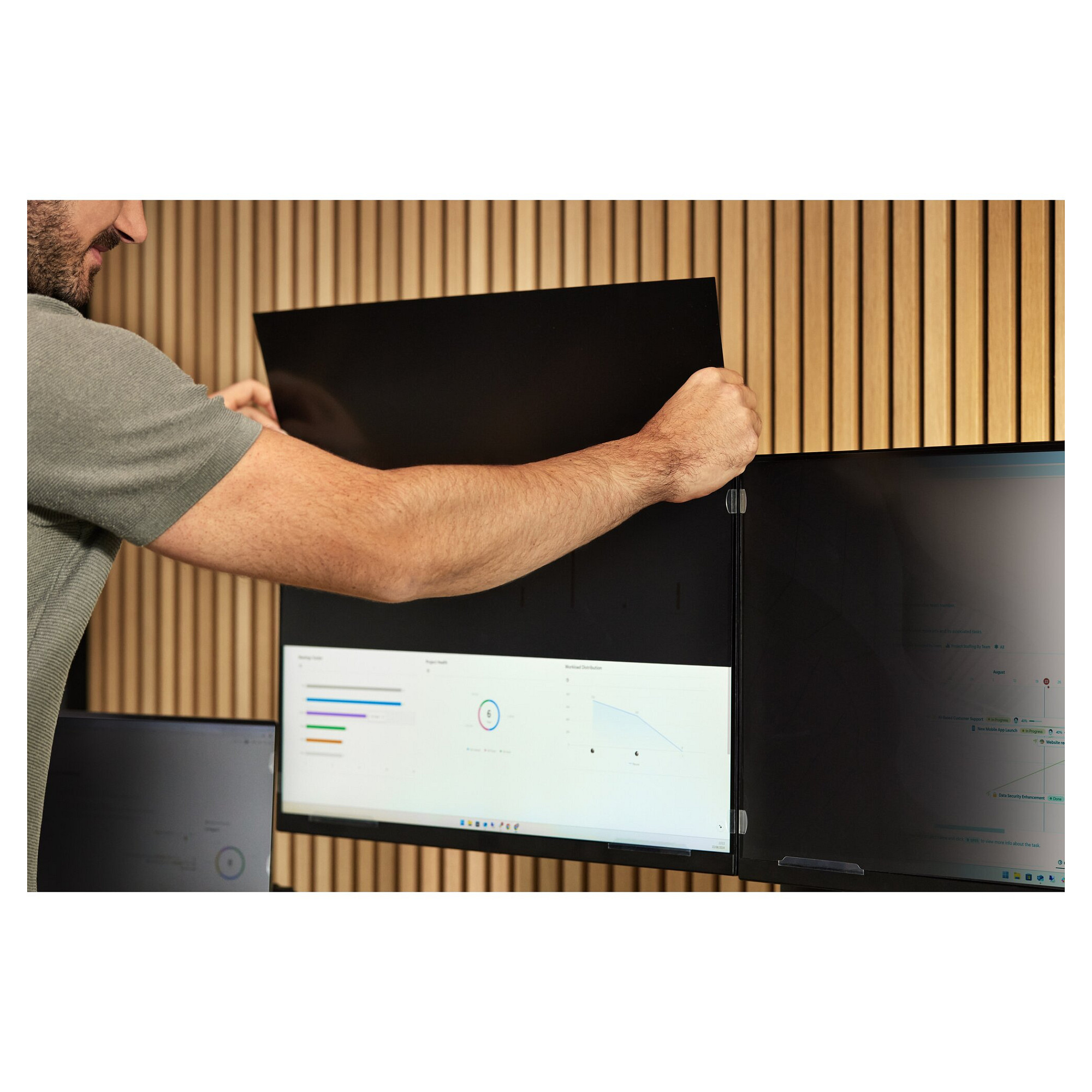 Xham mbrojtës Privacy Filter Kensington 2-Way për monitor 24″ 16:9 3
