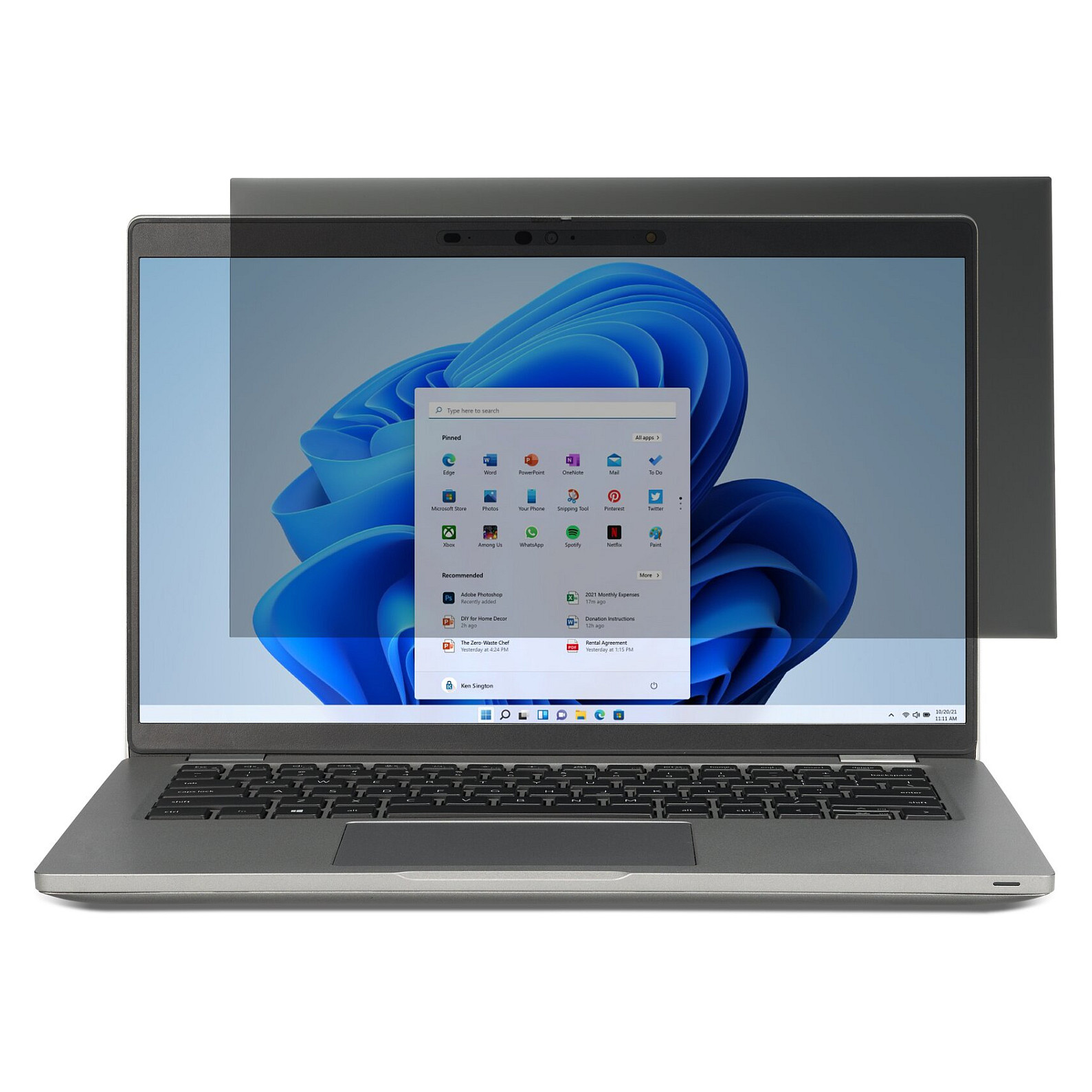 Xham/film mbrojtës Kensington Privacy Screen 2-drejtimësh 15.6″ (16:9) - Figura 5
