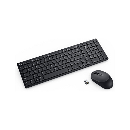 Combo(Tastierë&Maus) Dell Silent KM555 Wireless / QWERTY - Zezë