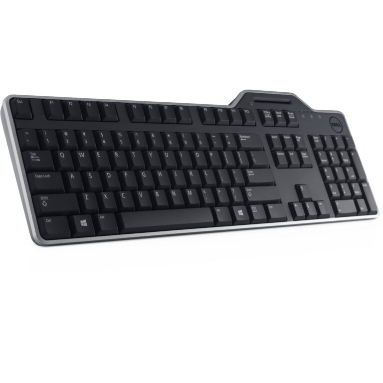 Tastierë me kabllo DELL KB813 / Smartcard / USB / QWERTZ - Zezë