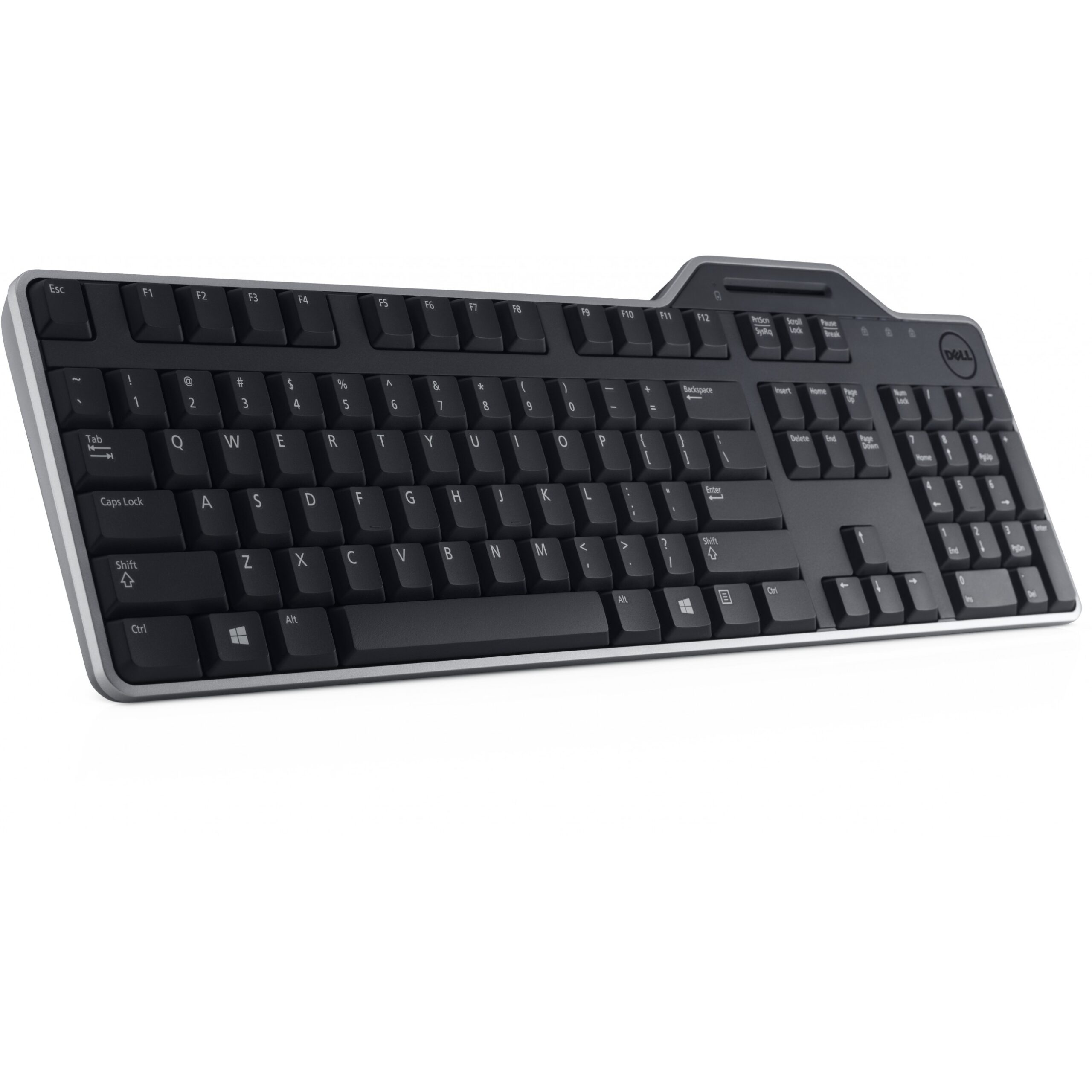 Tastierë me kabllo DELL KB813 / Smartcard / USB / QWERTZ - Zezë