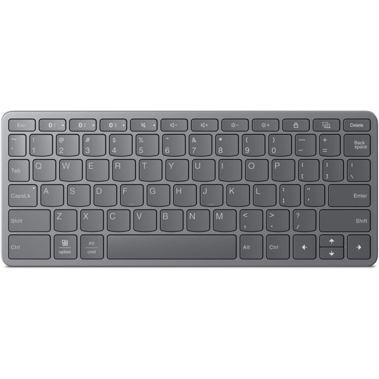 Tastierë pa kabllo Lenovo Multi-Device Keyboard /  US Layout - Gri