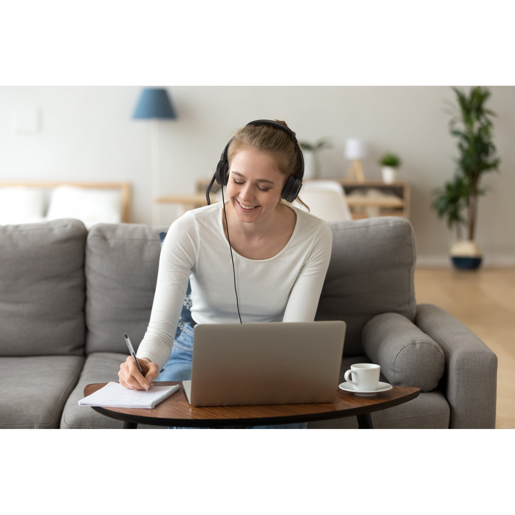 Kufje me Kabllo Kensington H1000 PROVC / USB‑C – Zezë - Figura 2