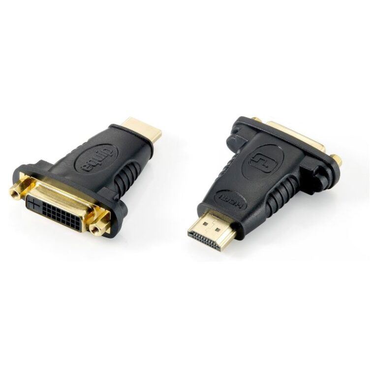 Adapter Equip HDMI → DVI-D (24+1) (ST-BU) / 1920×1080/60Hz / Polybag – Zezë