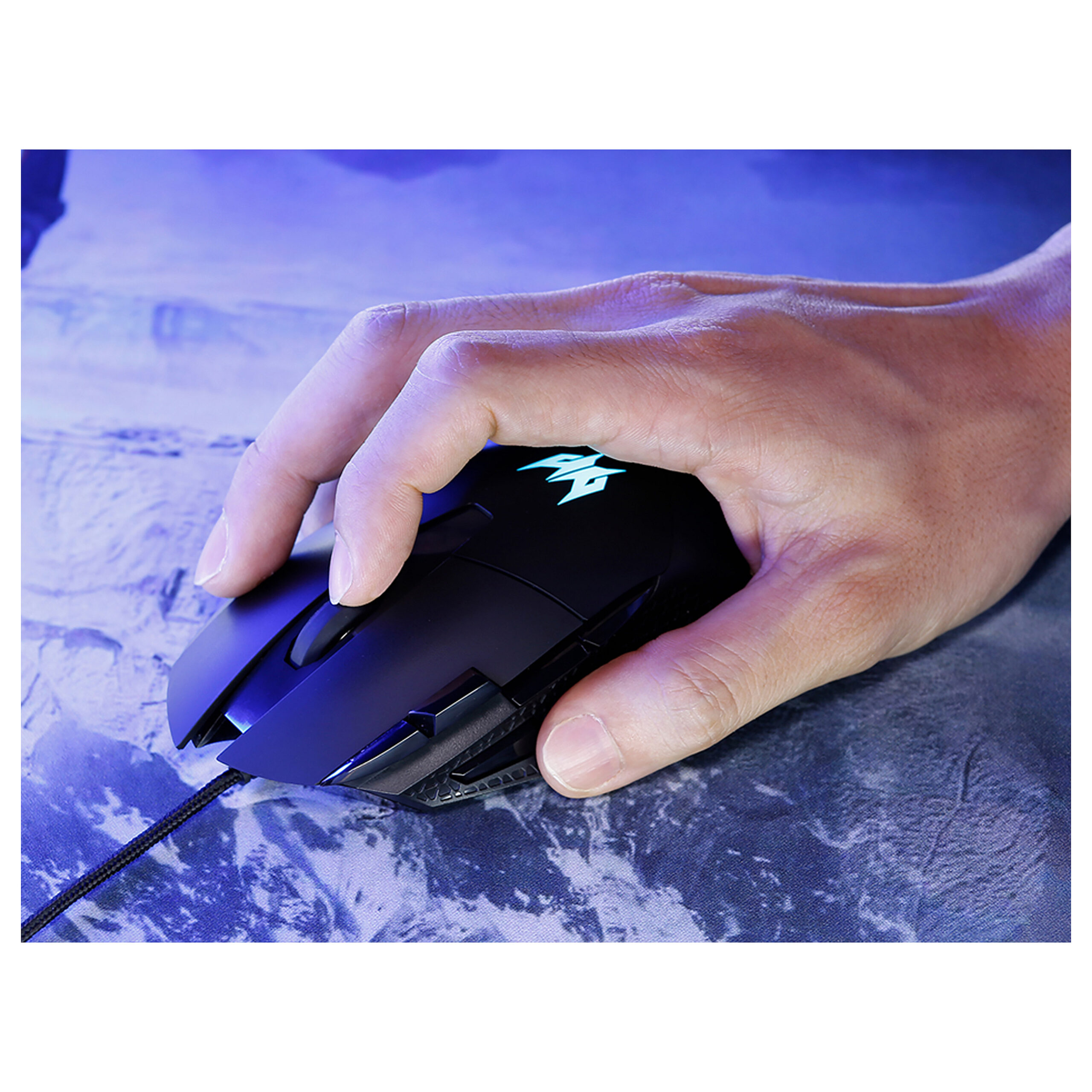 Maus Gaming Acer Predator Cestus 315 / Wired / 6,500 DPI / 8 Buttons - Zezë - Figura 5