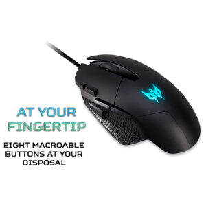 Maus Gaming Acer Predator Cestus 315 / Wired / 6,500 DPI / 8 Buttons – Zezë 8