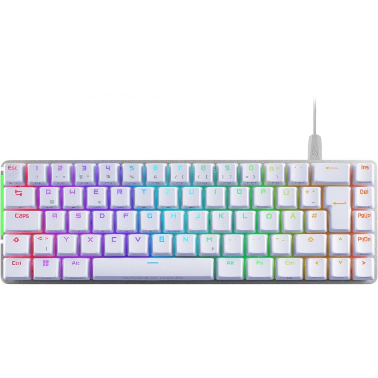 Tastierë Gaming Asus ROG Falchion Ace / DE / Mechanical  / me kabllo / e bardhë