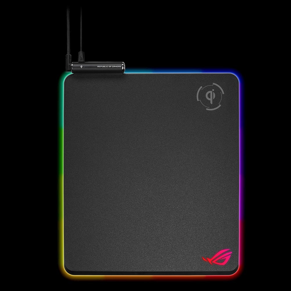 Mauspad ASUS ROG Balteus QI RGB Gaming Mousepad / Wireless Charging - Zezë - Figura 2