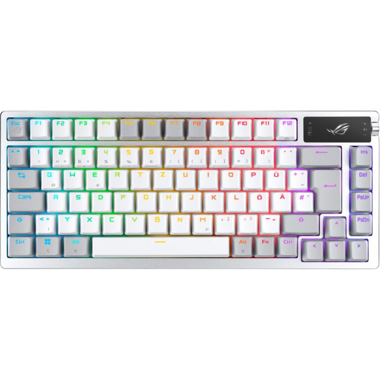 Tastier Gaming Asus ROG Azoth / Mechanical / Wired & Wireless / RGB LED / e bardhë