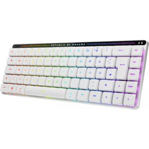 Tastierë Gaming Asus ROG Falchion RX LP RL Swiss / Wired & Wireless / 65% / RGB LED / e bardhë