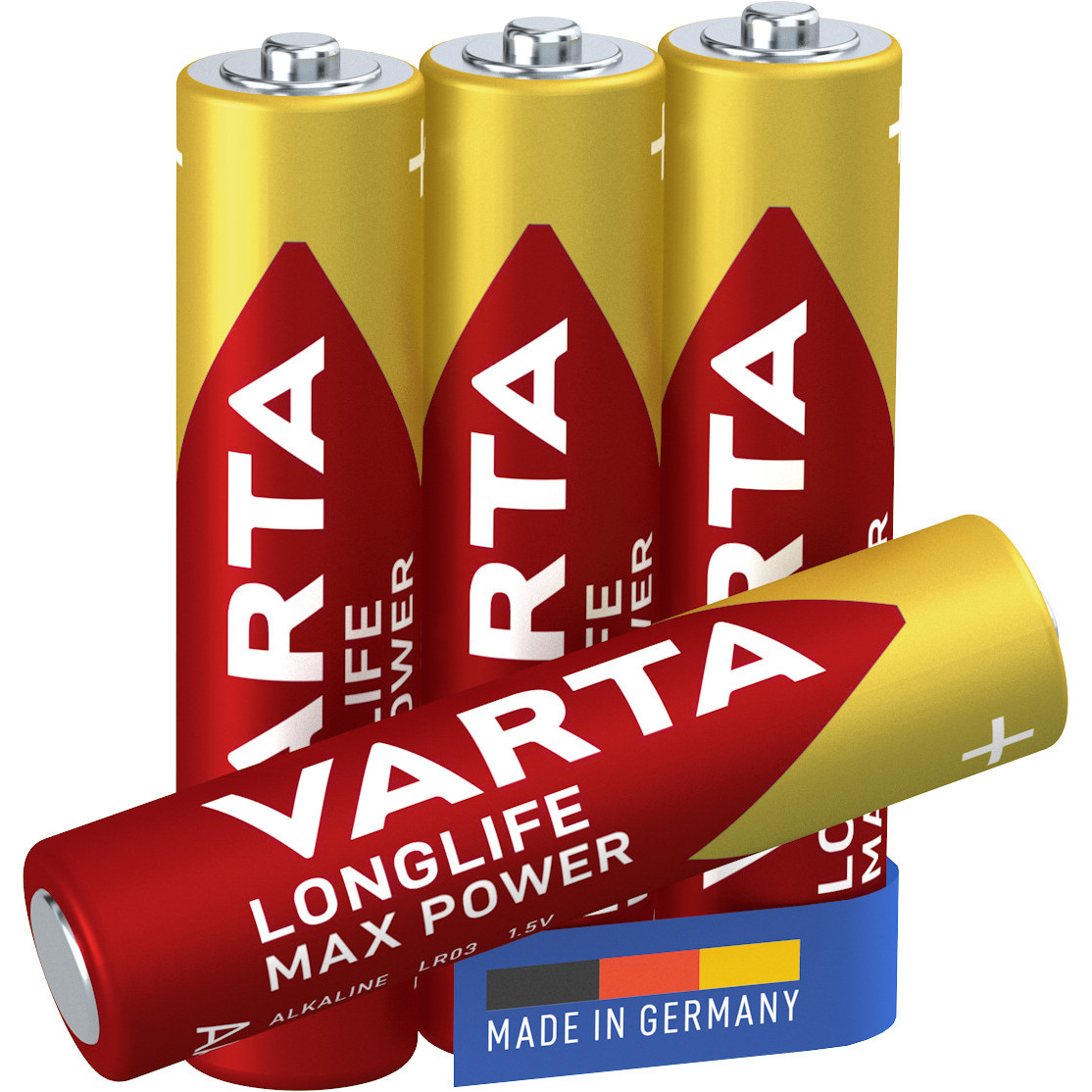 Bateri AAA (LR03) 1.5V Max Power / 4Pack / Varta