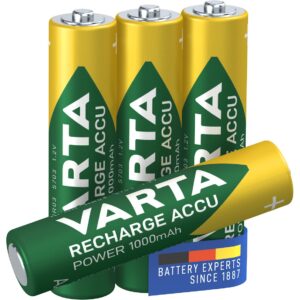 Bateri Rikarikueshme AAA 1.2V (HR03) Recharge Accu / 4Pack / Varta