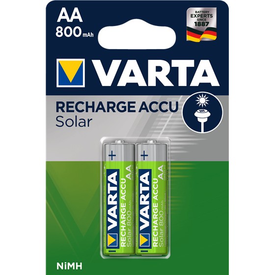 Bateri Rikarikueshme AA 1.2V (HR06) Recharge Accu / 2Pack / Varta