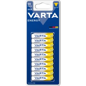 Bateri AAA (LR03) 1.5V Energy / 30Pack / Varta