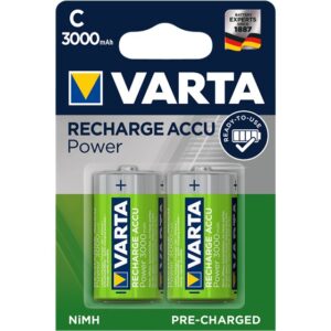 Bateri Rikarikueshme C (HR14) 1.2V / 2Pack / Varta