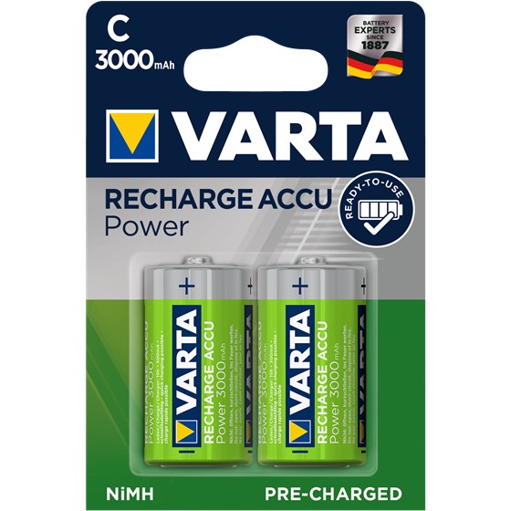 Bateri Rikarikueshme C (HR14) 1.2V / 2Pack / Varta