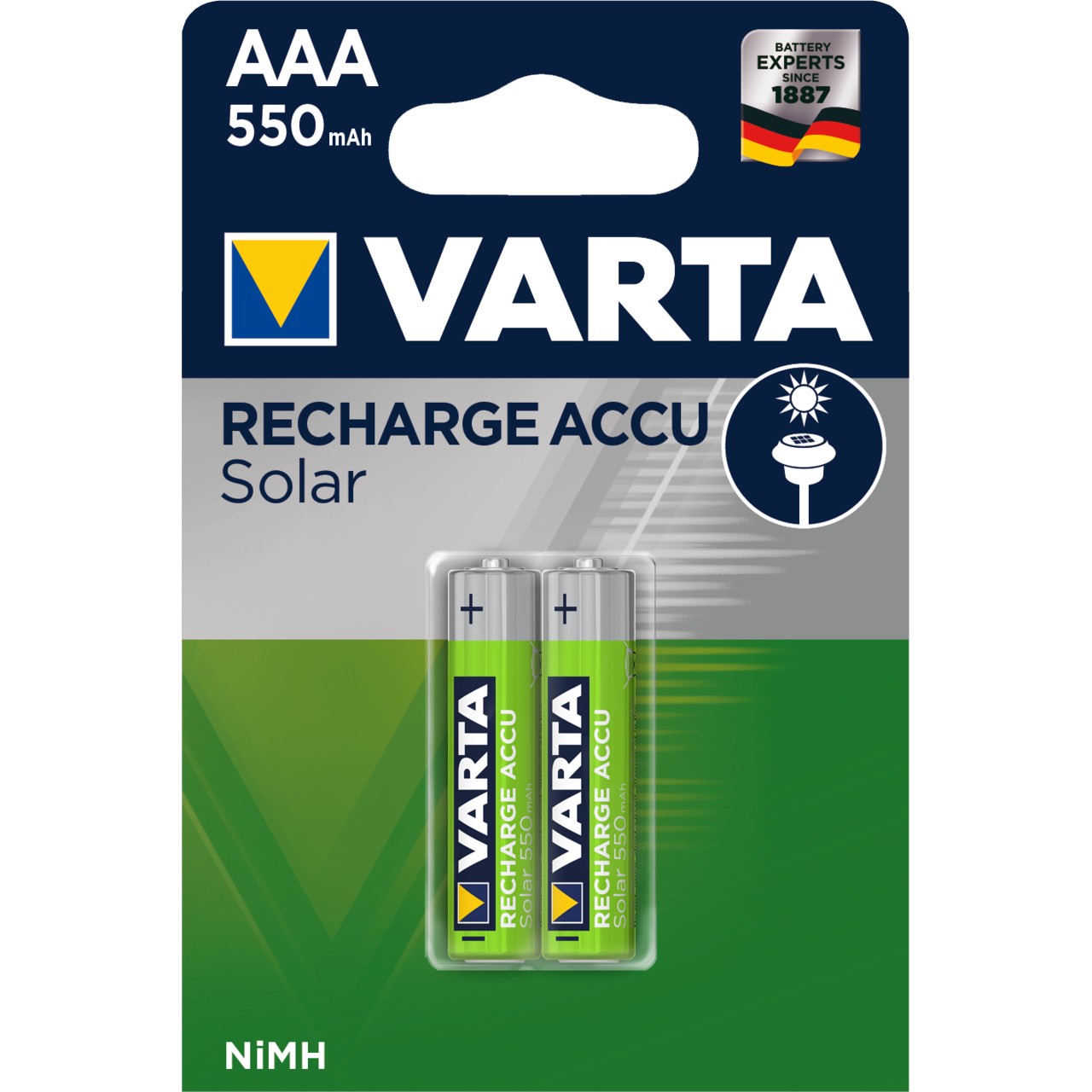 Bateri Rikarikueshme AAA (HR03) 1.2V / 2Pack / Varta