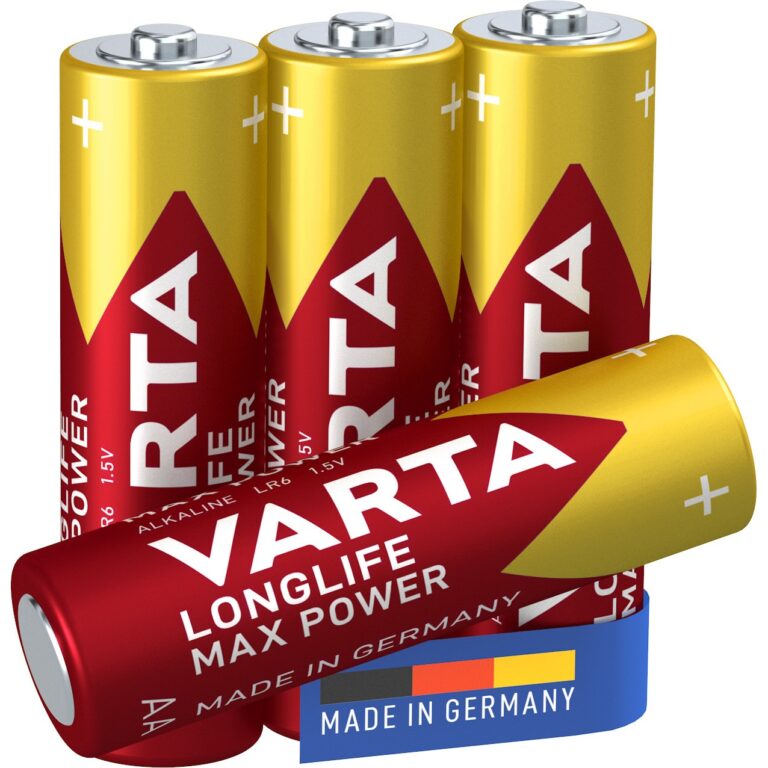 Bateri AA (LR6) 1.5V Varta Max Power – 4Pack