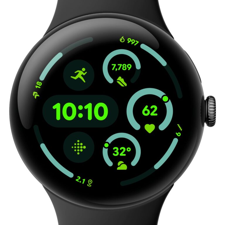 Orë e mençur Google Pixel Watch 3 (45mm) WiFi obsidian / e zezë