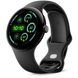 Orë e mençur Google Pixel Watch 3 (45mm) WiFi obsidian / e zezë