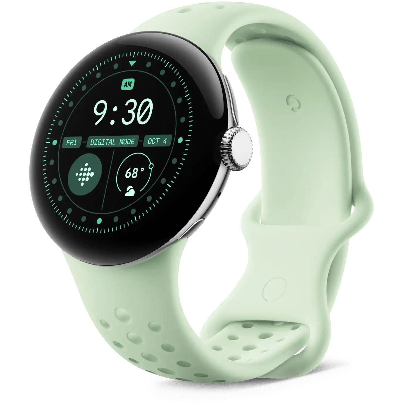 Orë e mençur Google Pixel Watch 3- 41mm Active Sport Band S - Gjelbër