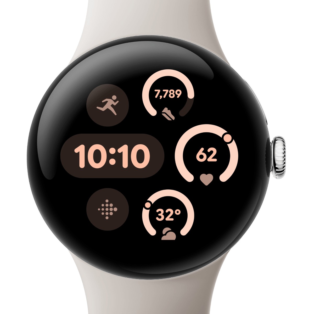 Orë e mençur Google Pixel Watch 3 (41mm) WiFi – Porcelain - Figura 4