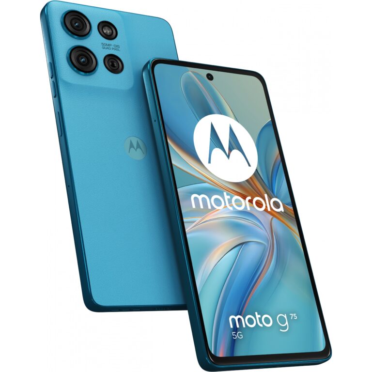 Telefon i mençur Motorola moto g75 5G / 8GB / 256GB / aqua blue