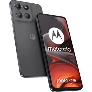 Telefon i mençur Motorola Moto G15 4G Dual Sim / 8GB / 256GB - Gravity Grey (Gri)