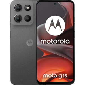 Telefon i mençur Motorola Moto G15 4G Dual Sim / 8GB / 256GB - Gravity Grey (Gri)