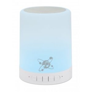 Altoparlant Bluetooth MANHATTAN LED / LED me tre nivele ndriçimi dhe gjashtë ngjyra, microSD / Aux 3.5 mm / E bardhë