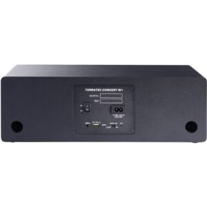 Altoparlantë TERRATEC Aktivbox CONCERT W1 / WiFi / e zezë + Mbajtëse telefoni