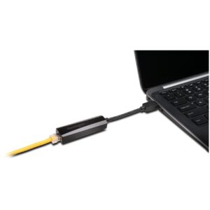 Kabllo USB Kensington LAN-Adapter UA0000E USB 3.0 to Gigabit Ethernet