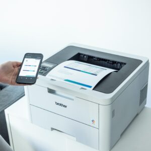 Printer Brother HLL3220CWE / Color / A4 / 600 x 2400 DPI / Duplex 18 ppm / e bardhë dhe zezë