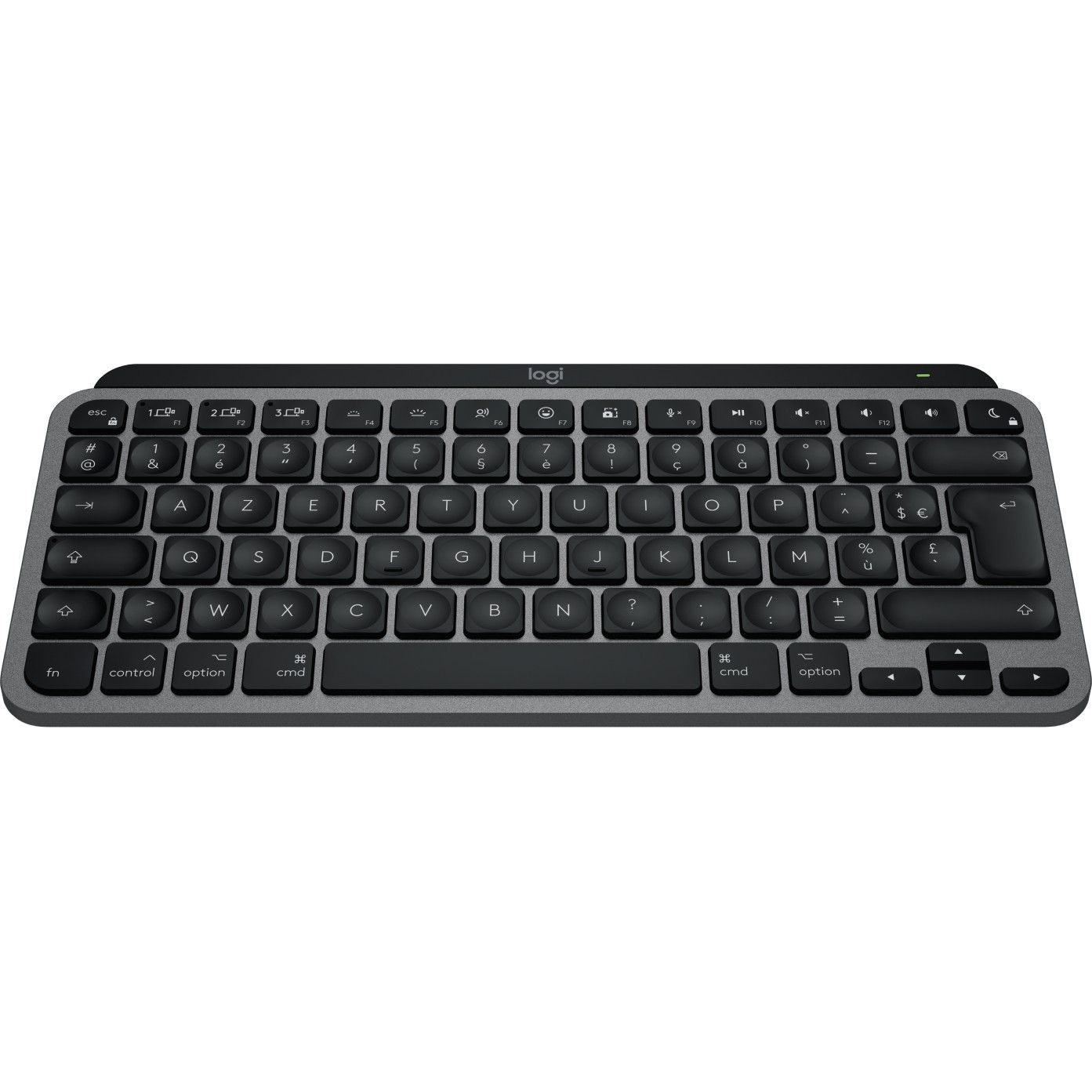Tastierë pa kabllo Logitech MX Keys Mini për Mac / me Ndriçim / US Layout - Gri - Figura 2