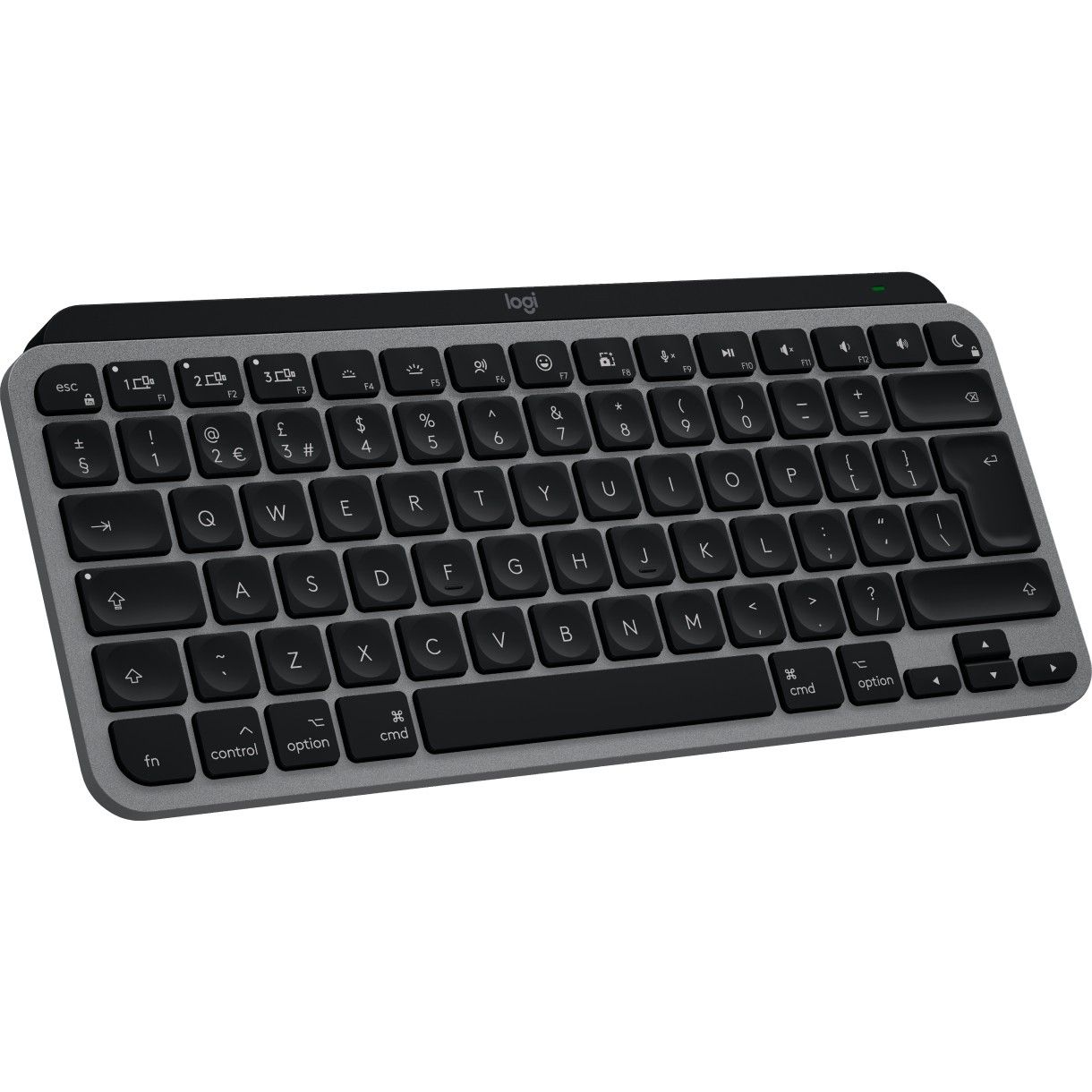 Tastierë pa kabllo Logitech MX Keys Mini për Mac / me Ndriçim / US Layout - Gri - Figura 3