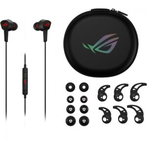 Kufje Gaming ASUS ROG Cetra Core II / 20 - 40000 Hz / me kabllo / AUX / e zezë