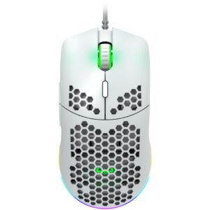 Maus Gaming Canyon Puncher GM-11 / 3200 DPI / RGB / 7 Keys / e bardhë